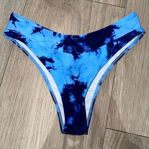 Shein tie dye bikini bottom